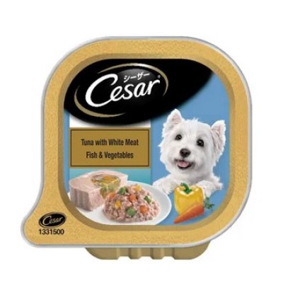 Cesar Tuna With White Meat Fish & Vegetables 24g